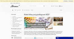 Desktop Screenshot of listwyprzypodlogowe.com