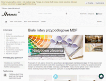 Tablet Screenshot of listwyprzypodlogowe.com